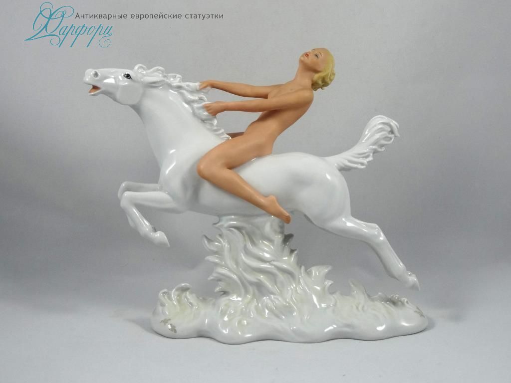 Фарфор, статуэтка, Германия, антиквариат, Schaubach Kunst
